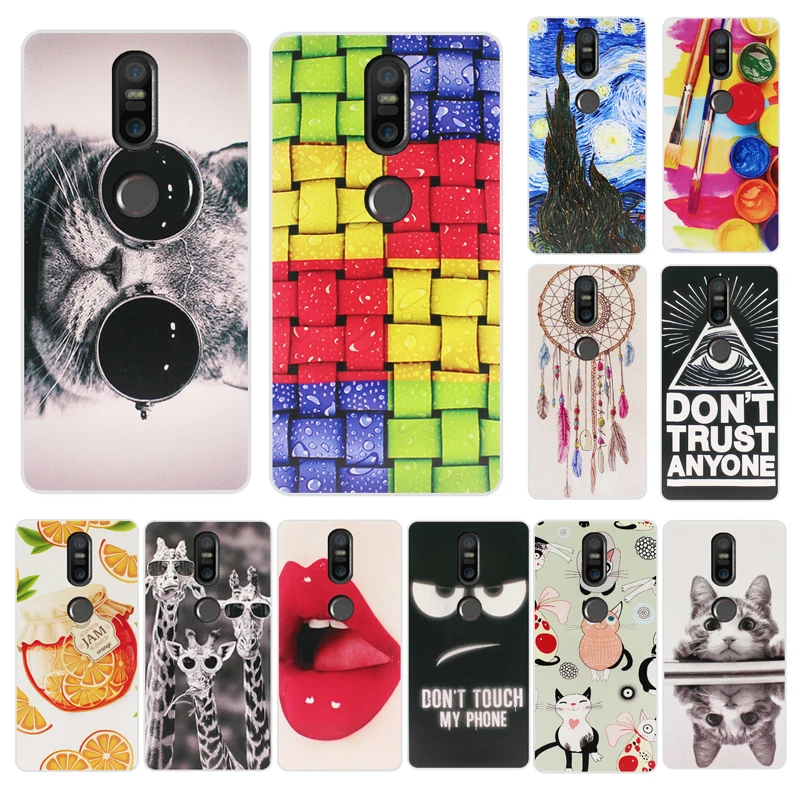 

Cool TPU Cover For Lenovo Phab2 Plus Case Soft Silicone Cover Coloured Pattern Back Phone Cases for Lenovo Phab 2 Plus Fundas
