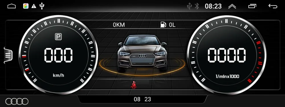 COIKA 10,2" Android 9,0 автомобильная система ips мультимедийный плеер для Audi Q5 2009- gps Navi Google wifi зеркальный экран Bluetooth SWC