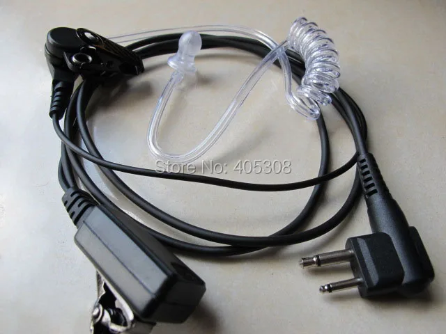 2 проводной комплект для наблюдения наушник микрофон для Motorola двухсторонняя рация RLN5318A