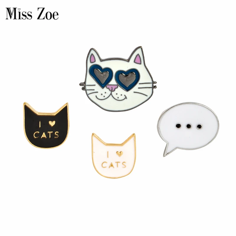 Meow Meow Keren Hitam Putih Kucing Kacamata Hitam Kotak Dialog