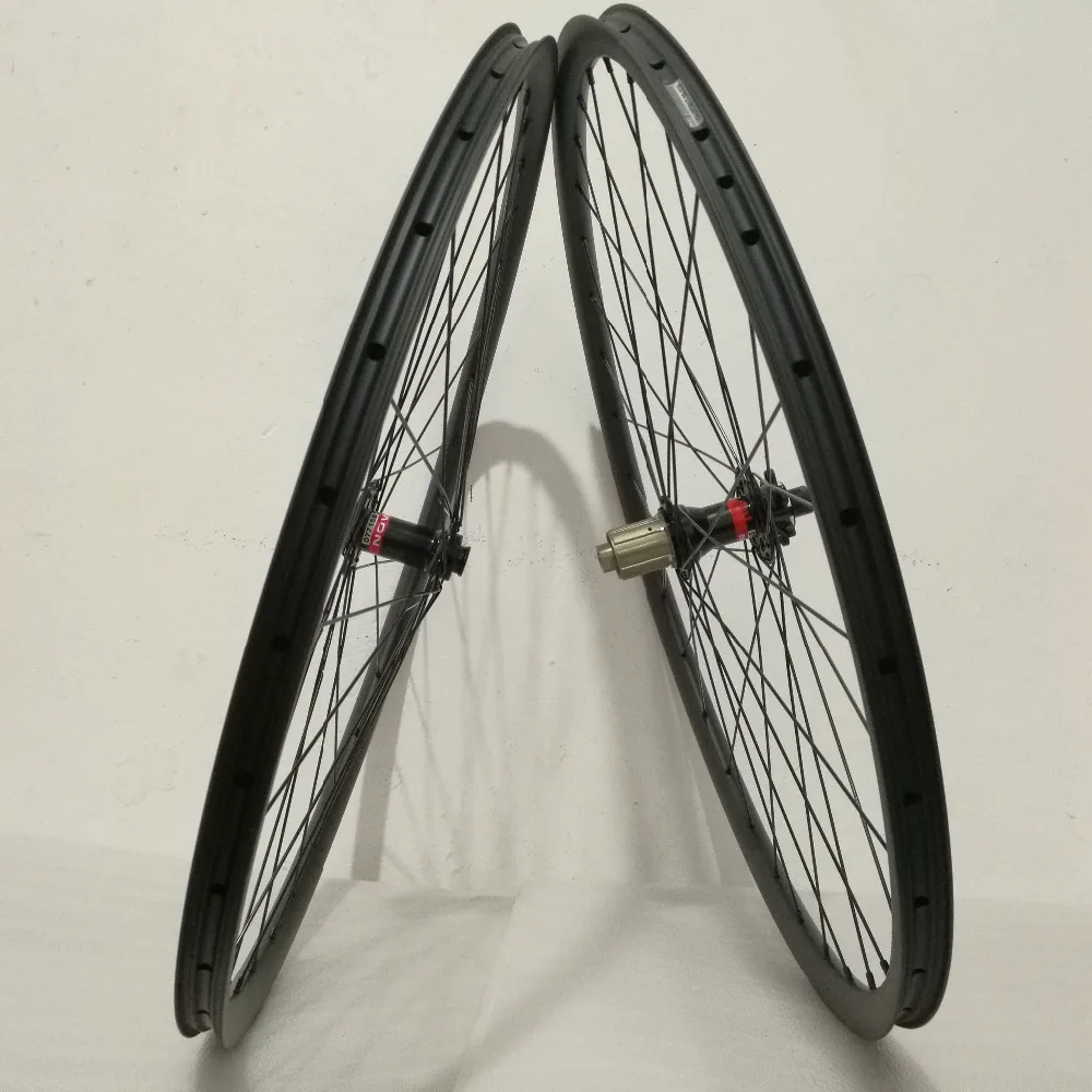 Top 27MM*23MM XC/AM 29er 650B 26er carbon wheelset clincher tubeless Compatible mountain carbon mtb wheels soloteam carbon wheel 0
