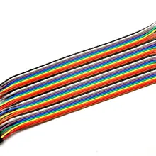 40 шт. 30 см 1 p-1 p штекер для мужской джемпер провода Dupont кабель