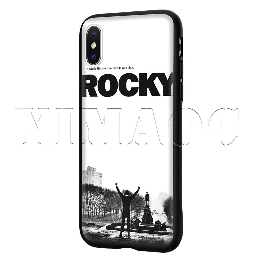 Чехол Lavaza Rocky Balboa для iPhone 11 Pro XS Max XR X 8 7 6 6S Plus 5 5S se - Цвет: 7