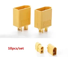 10pcs XT60 XT-60 Male Female Bullet Connectors Plugs For RC Lipo Battery (5 pair) Wholesale