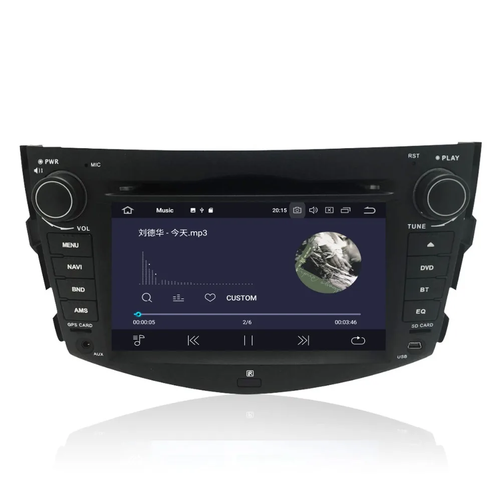Excellent IPS  2 Din Android 9.0 car multimedia dvd player for Toyota RAV4 2006 2007 2008 2009 2010 2011 car radio vcd player 5
