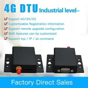 

GSM LTE Modem 2G 3G 4G DTU Support Data Transparent Transferring SMS with RS232 RS485 Serial Port XZ-DG4M