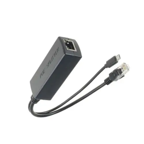 

1PCS Micro USB Active POE Splitter Power 48V to 5V 2.4A for Raspberry pi 3 Board