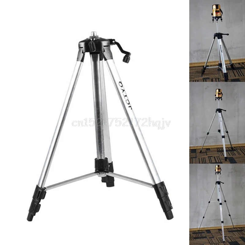 

150cm Tripod Carbon Aluminum With 5/8 Adapter For Laser Level Adjustable O31 dropship