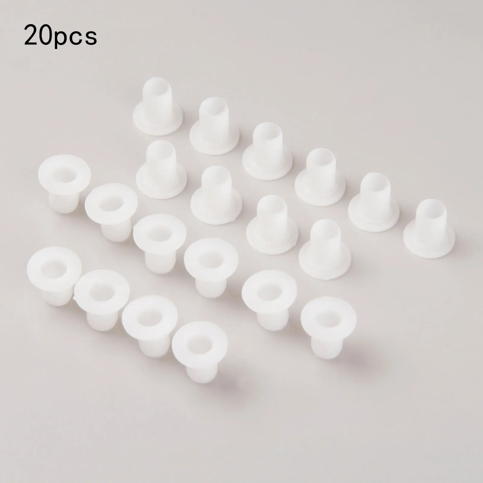 

20pcs/lot Kids Roller Skate Shoes Center Bearing Bushing Spacers Side Plug Wheels Accessories Plastic Dia Inner 6mm X Outer 8mm