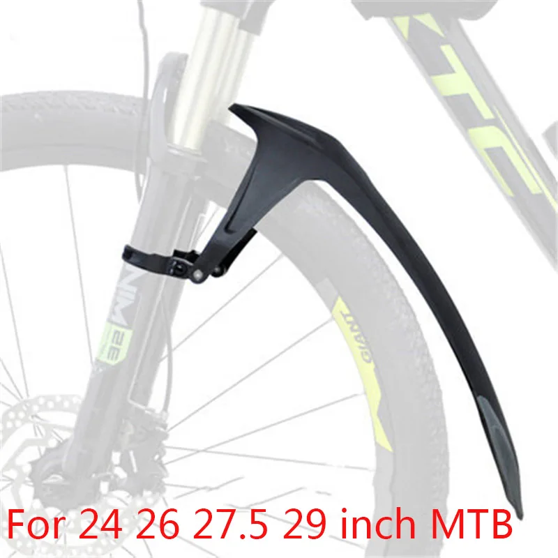 

MTB 24 26 27.5 29 inch Mudguard Soft Rubber TPE Bicycle Front Rear Wing for Bicycle Mud Guard Mountain Bike Fender Accessories