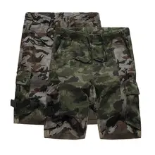 Новые модные мужские летние горячие продажи повседневные свободные крутые камуфляжные печати Лоскутные Спортивные Шорты Брюки бермуды Masculino A40