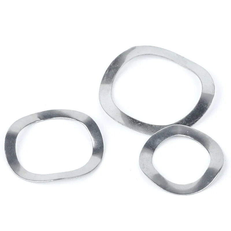 500PCS M14X21X0.3mm 304 Stainless Steel Wave Spring Washer Elastic Gasket Bearing