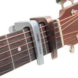Capo гитары цинковый сплав для акустической Электрический Гитары серебро и бронзовым аромат AC11