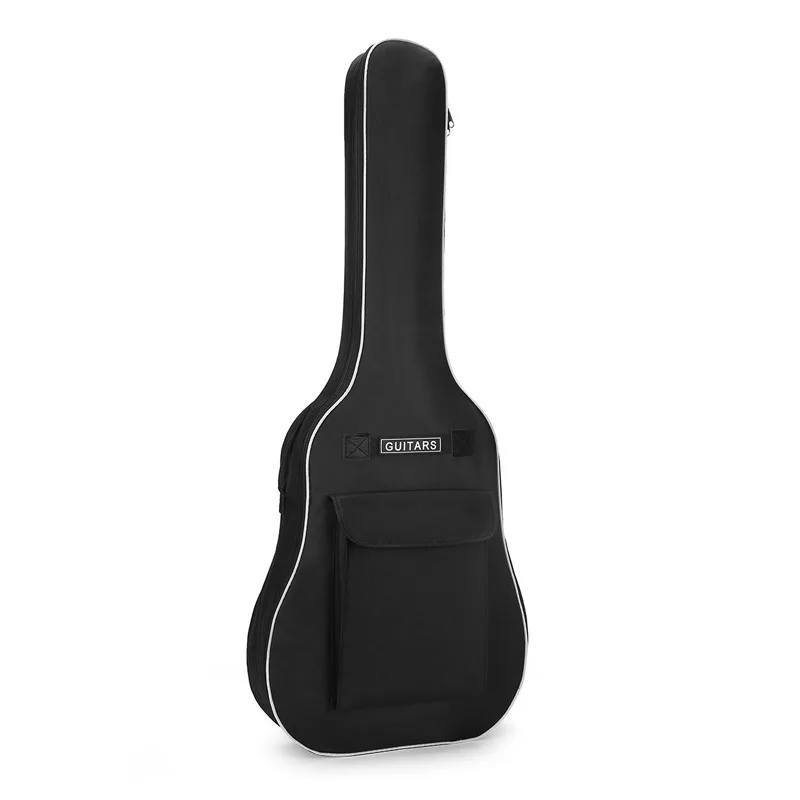 Comprar 40 41 pulgadas Oxford tela acústica guitarra Gig bolsa suave caso doble correas de hombro acolchado guitarra impermeable mochila 5mm algodón