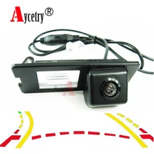 Aycetry! Динамическая траектория треков CCD HD Автомобильная камера заднего вида для fluence Duster широкоугольная резервная камера заднего вида