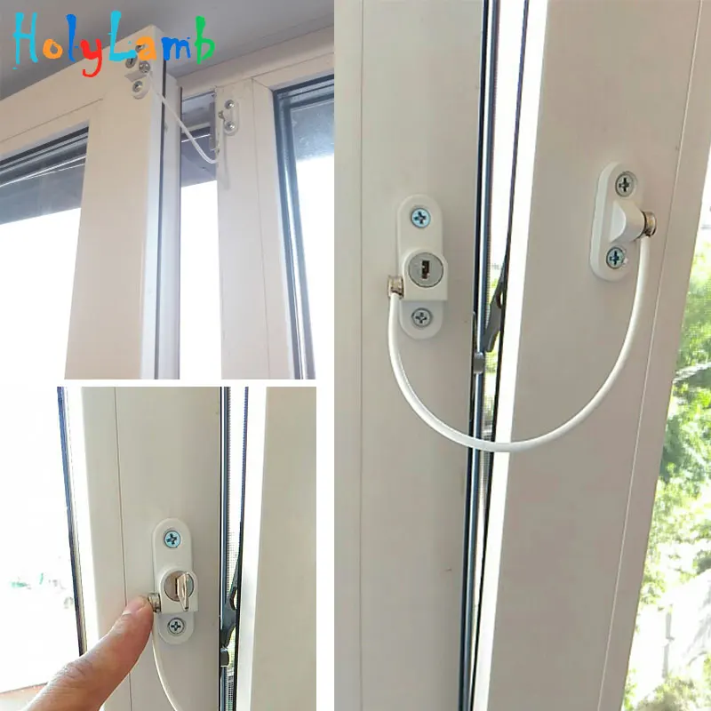 1Pcs Window Stopper Child Window Restrictor Security Lock Kids Prevent Childern Falling Window Protection From Children Baby 1Pcs Window Stopper Child Window Restrictor Security Lock Kids Prevent Childern Falling Window Protection From Children Baby