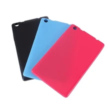Чехол-накладка на заднюю панель из силикона и мягкого ТПУ с крышкой чехол для lenovo Tab 2 A8-50 A8-50F A8-50LC Tab3 8,0 TB3-850F TB3-850M TB3-850F