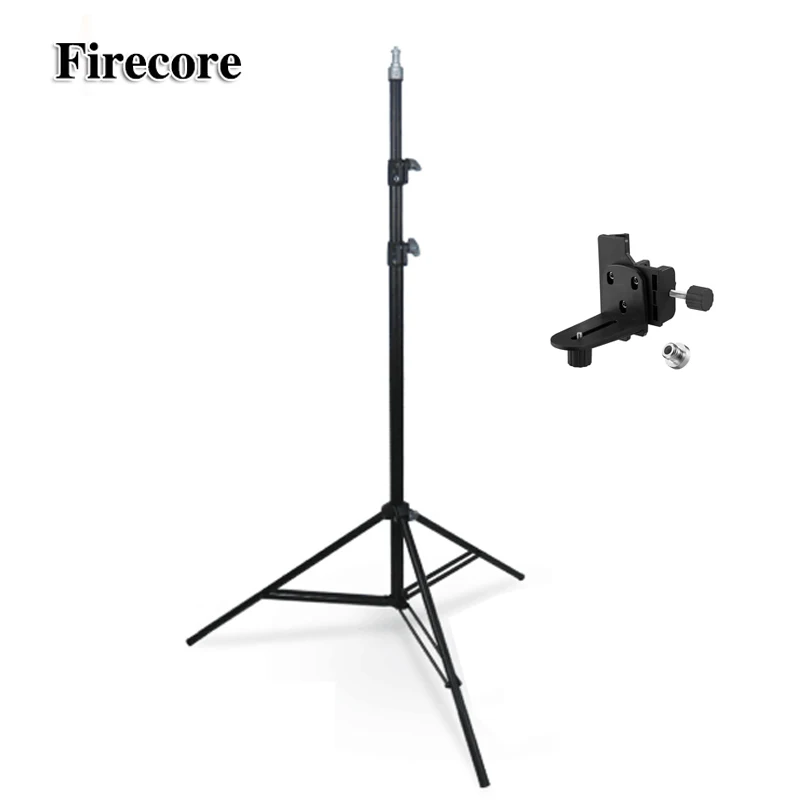 

FIRECORE 2.2M/3M Metal Laser Level Tripod Nivel Laser Adjustable 3/4 Knots Height Tripod/Bracket 1/4" With Adapter