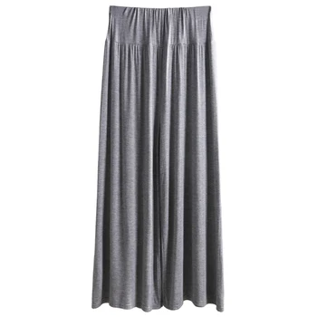 

Office Lady Loose Women Pants Summer Modal Cotton Leggings Women's Thin Loose High Waist Large Size Straight Nine Pants