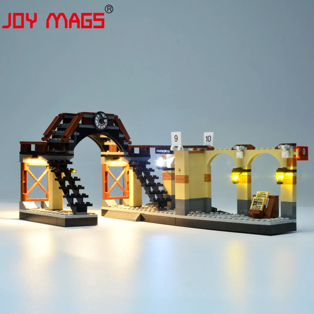 Комплект со светодиодсветильник кой JOY MAGS для 75955 хогварт набор Экспресс