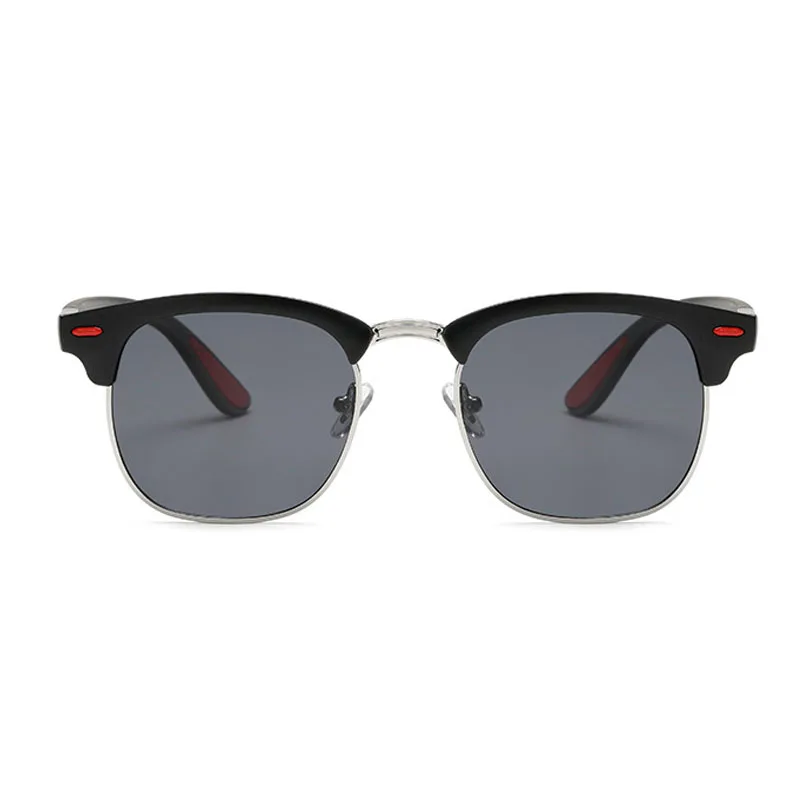 Классические поляризационные солнцезащитные очки, фирменный дизайн, для женщин и мужчин, для вождения, солнцезащитные очки, Ретро стиль, полуоправа, очки с защитой от уф400 лучей