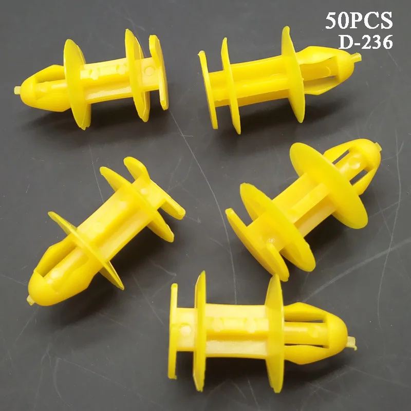 Buy CNIKESIN 50pcs Auto Plastic Fasteners for Mercedes Benz Peugeot BMW Land