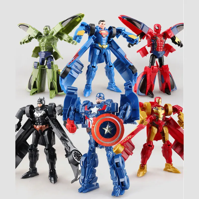 2019 new movie Transformation Robot Car Action toys Deformation Plastic Robot Figure Boy Vehicle Model Best Gift For Education