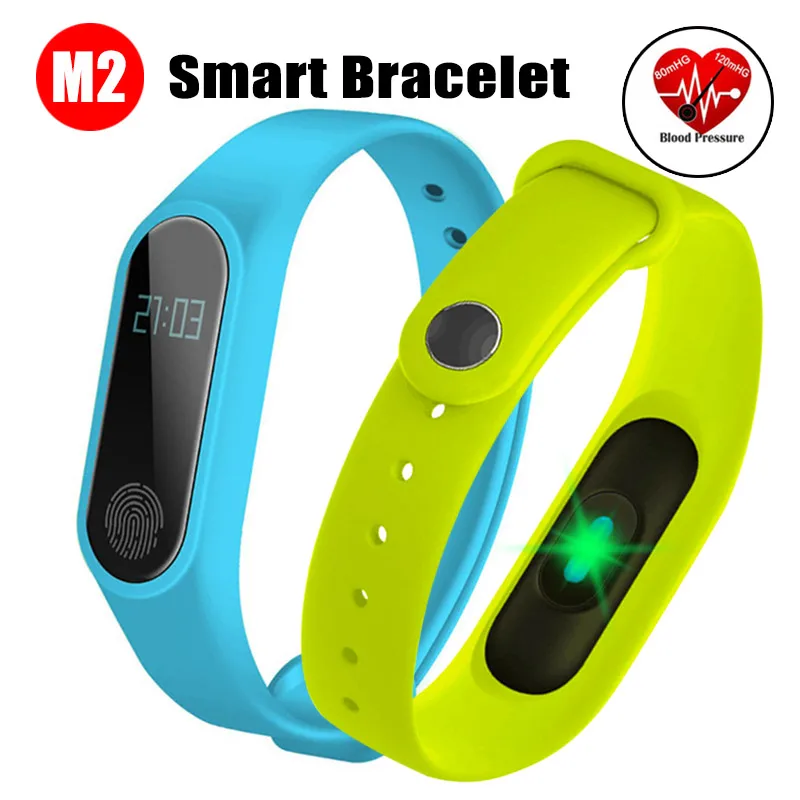 

M2 Smart Watch Message Display Weather Fitness Tracker Heart Rate Waterproof Sports Smart Bracelet 2018 Newest Smart Bracelet