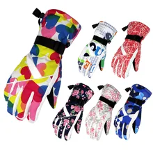 Ветрозащитный Водонепроницаемый лыжный Прихватки для мангала Для женщин сноуборд Прихватки для мангала женский Снегоход Мотоцикл езда Зимние перчатки Обувь для девочек зимние Прихватки для мангала