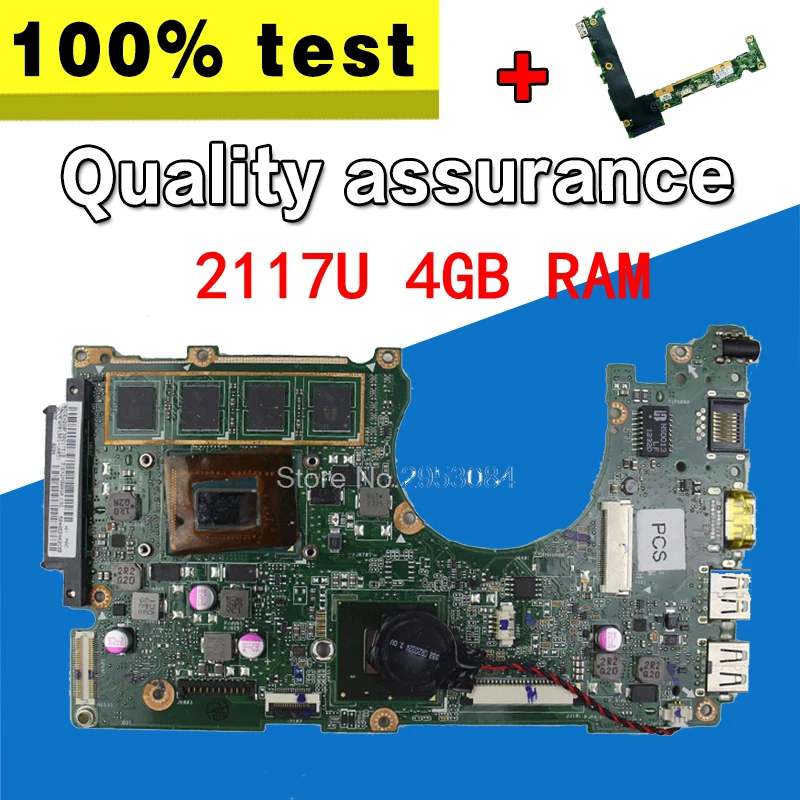 

X550LD Motherboard i5-4200U CPU GT820M REV2.0 For ASUS X550LC A550L Y581L Laptop motherboard X550LD Mainboard X550LD Motherboard
