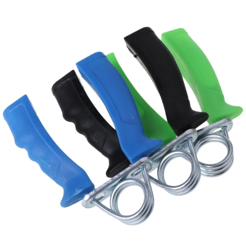 

A Type Gripper Plastic Hander Spring Hand Grip For Fitness Pinch Meter Portable Hand Expander Hand Grips Color Random delivery