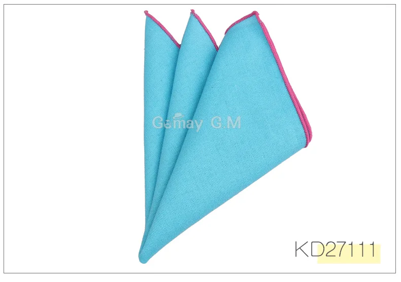 Модные однотонные льняные карманные квадратные костюмы Hanky карамельный цвет носовые платки повседневный костюм квадратный платок