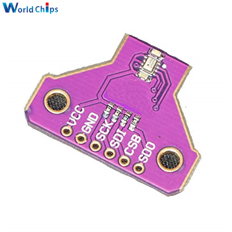 Module capteur de pression barométrique CJMCU-06 SPL06-001 sur fond blanc, avec broches dorées et composants électroniques visibles.