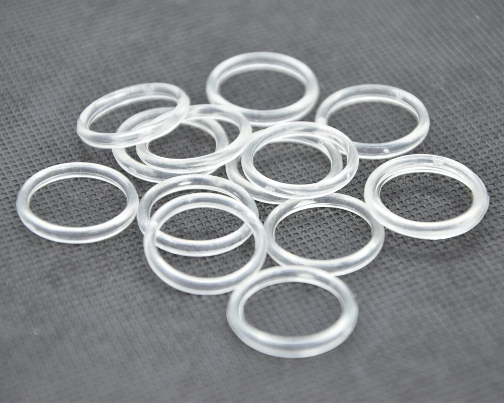 

Wholesale High QualityTransparent Nylon Bra Adjuster Buttons Set Slider And Ring 100sets Size 8mm/10mm/12mm/15mm/20mm