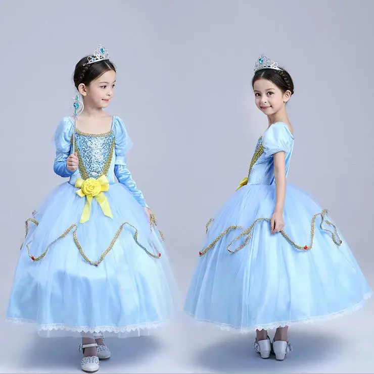 Free Shipping Kids Girls Clothes Dresses Christmas Halloween Dress