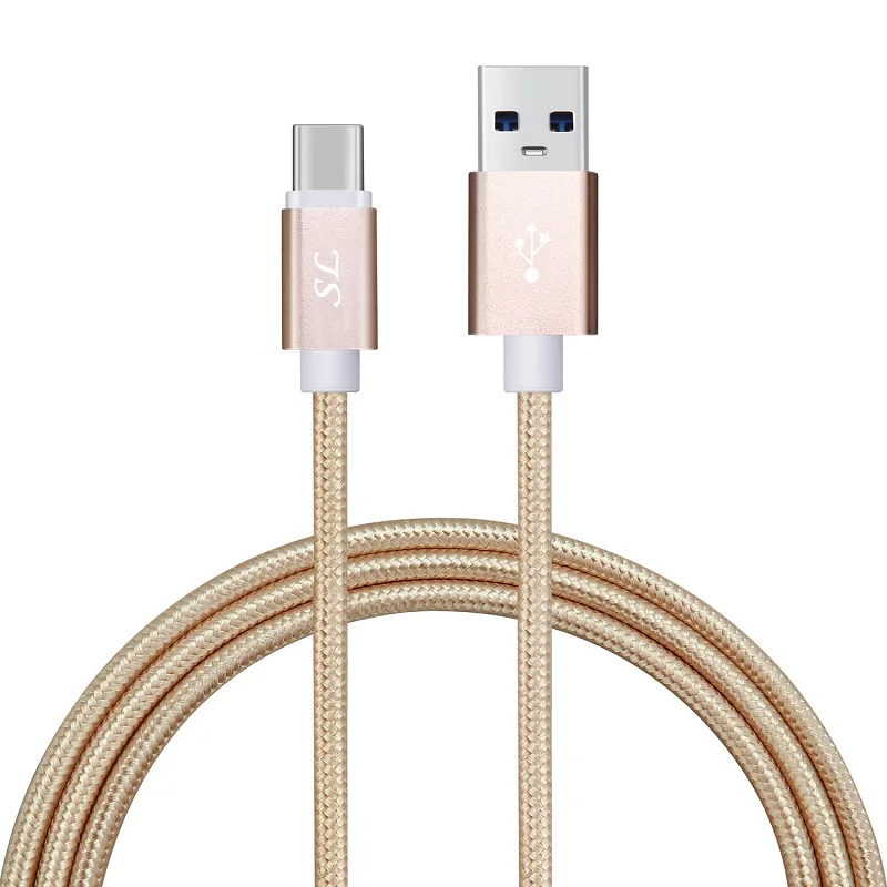 Оптовая продажа 10 шт./лот USB Type C 3 0 кабель с нейлоновой оплеткой для быстрой