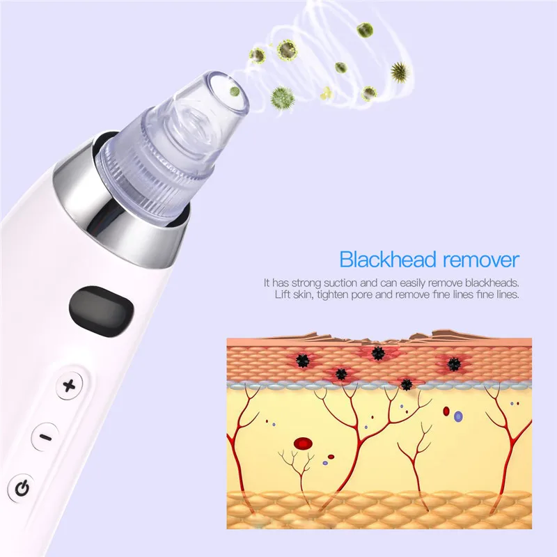 Электрический удаления угрей вакуумная всасывающая очистка пор для лица скребок лицевой кожи удаление морщин микродермабразия машина 35