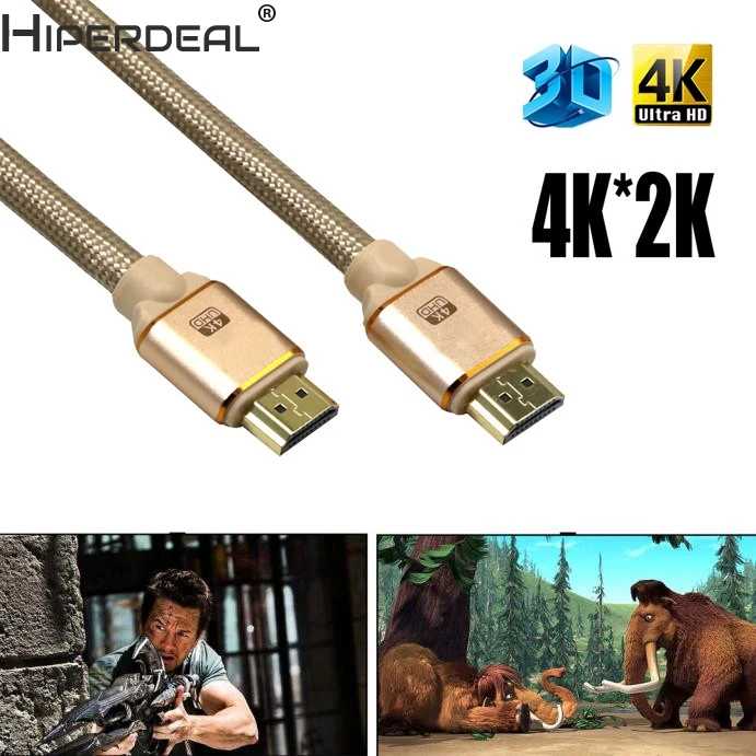 Hiperdeal высокое качество кабеля HDMI V2.0 4k@ 60 Гц 3D 1080 P-HDTV ЖК-дисплей светодиод для PS4