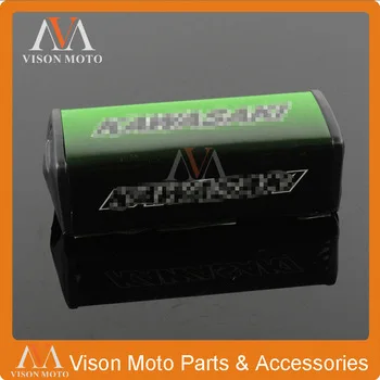 Motorcycle Handlebar Fat Bar Foam Pad Chest Protector Protection Slider For Kawasaki KX125 KX250 KX250F KX450F Dirt Pit Bike