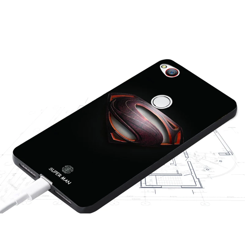 zte nubia z11 mini Case Original Cover for zte nubia z11 mini Case Cover Skin Wolf Fish Skull z11 mini Fundas 100% 4