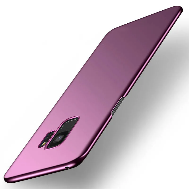 

Luxury Slim Protection Case For Samsung Galaxy S9 S8 Plus Note 8 Hard PC Phone Cover For Samsung S7 Edge S7 S8 S9 Case Shell