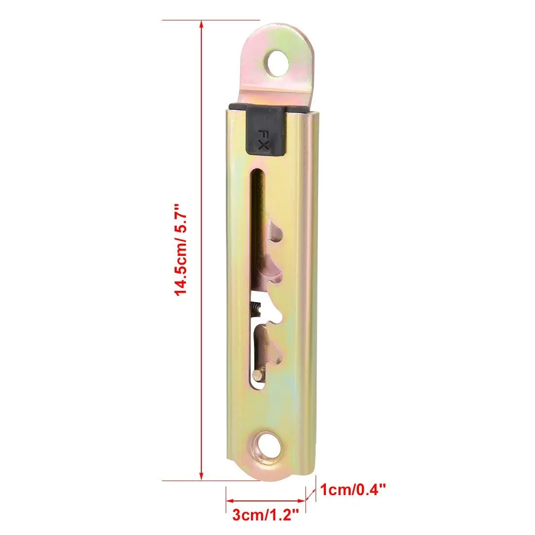 

1 Pair metal Angle Lifting Rod Desk 4 Gear Adjusting Hinge Angle Hinge Ratchet Height Adjuster Mechanism For Bed Sofa Headrest
