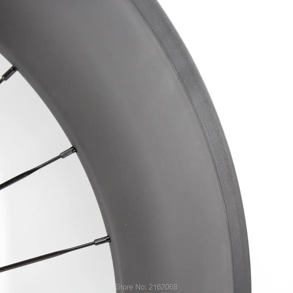700C Передний 60 мм+ задний 88 мм шоссейный велосипед матовый UD полностью из углеродного волокна велосипед колесная карбоновая клинчер диски 23 25 мм ширина