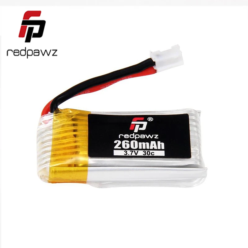 R010 Redpawz Quadcopter RC Bateria 3.7 V 260 mAh RC Quadcopter Peças De