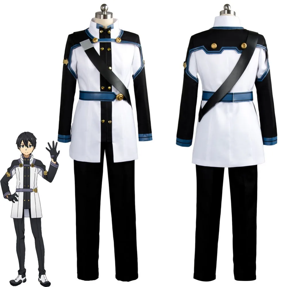 Sword Art Online SAO the Movie Ordinal Scale OS Kirito Kirigaya Cosplay Costume