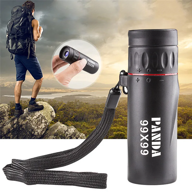 

Compact Pocket Monocular Telescope Birdwatching Eyepiece Mini Portable Handheld 10x20 No Night Vision High Definition Scope
