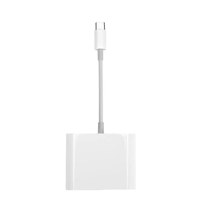 USB C 3 в 1 карта памяти 2 0 считыватель к флэш-памяти type-C CF белая Micro SD TF SDHC ридер |