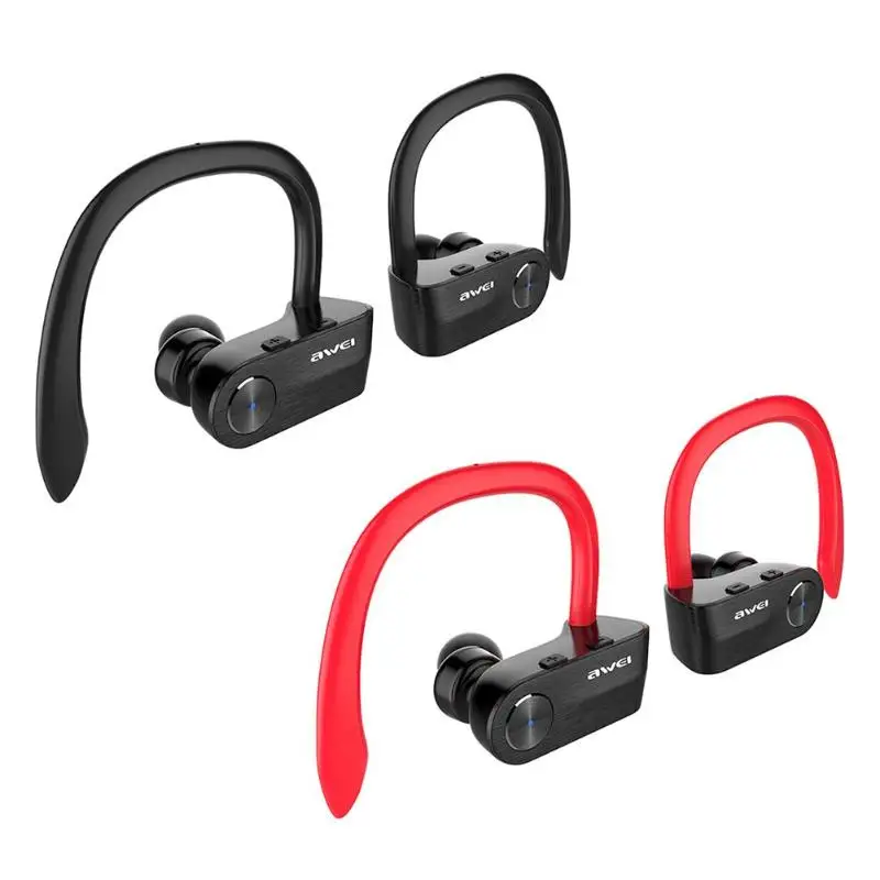 

AWEI T2 Mini Sport Wireless Bluetooth Earphone IPX4 Waterproof TWS Stereo Music Headset Bluetooth4.2 Earphones For iPhone Xiaomi