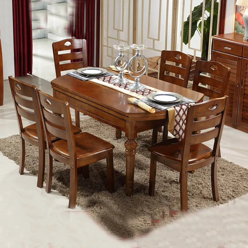 Furniture restaurant combination adjustable fold modern Simple dining table Furniture restaurant combination adjustable fold modern Simple dining table