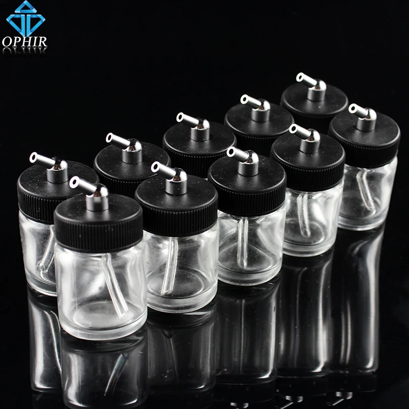 10 шт. стеклянные бутылки 22 куб. См|paint bottle|airbrush bottle |